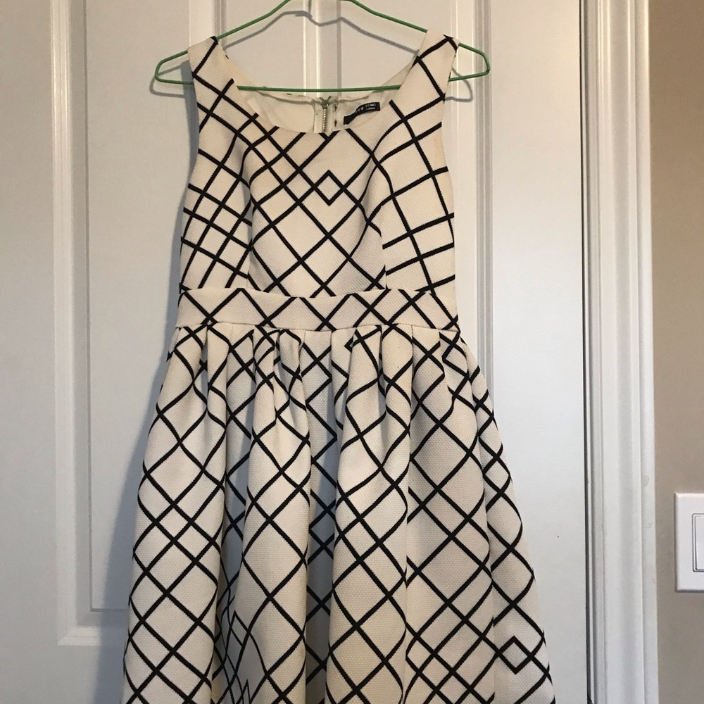 Top shop white day dress